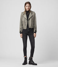 Load image into Gallery viewer, Balfern Leather Biker Jacket