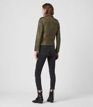 Load image into Gallery viewer, ELVA LEATHER BIKER JACKET